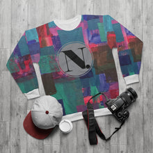 Load image into Gallery viewer, (ND) Plaid Coin Logo AOP Unisex Sweatshirt T.C.R