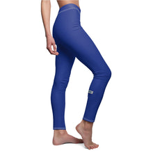 Load image into Gallery viewer, Women's Cut &amp; Sew Casual Leggings New Designs Blue