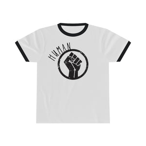 Human Rights Unisex B.O.B. Ringer Tee