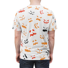 Load image into Gallery viewer, Spooky Pumpkin AOP Tee White