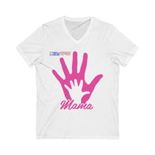 Load image into Gallery viewer, Mothers Hands Unisex Jersey Short Sleeve V-Neck Tee