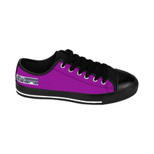 Load image into Gallery viewer, (ND) Plum.alt logo -Women&#39;s Canvas Sneakers