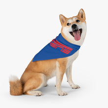 Load image into Gallery viewer, Pet Bandana Icon Logo Red/Blue