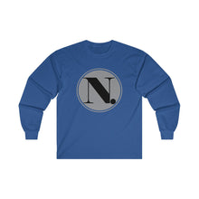 Load image into Gallery viewer, Ultra Cotton Long Sleeve Tee Coin Print Logo