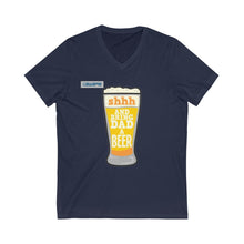 Load image into Gallery viewer, Fathers Day Jersey Short Sleeve V-Neck Tee