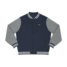 Load image into Gallery viewer, Men's Varsity Jacket (ND) College Print Logo