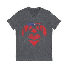 Load image into Gallery viewer, Mothers Heart n' Hand Unisex Jersey Short Sleeve V-Neck Tee