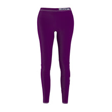 Load image into Gallery viewer, Women's Cut &amp; Sew Casual Leggings Grape