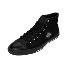 Load image into Gallery viewer, (ND) alt logo -Women&#39;s High-top Sneakers Black Rose
