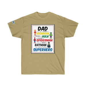 Fathers Day Super-Hero Ultra Cotton Tee