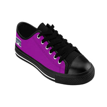 Load image into Gallery viewer, (ND) Plum.alt logo -Women&#39;s Canvas Sneakers