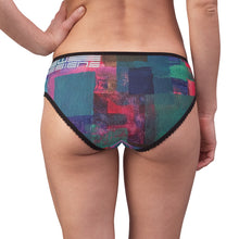 Load image into Gallery viewer, Women's (ND) Plaid Briefs Blk
