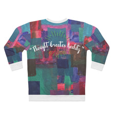 Load image into Gallery viewer, (ND) Plaid Coin Logo AOP Unisex Sweatshirt T.C.R