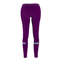 Load image into Gallery viewer, Women's Cut &amp; Sew Casual Leggings Grape
