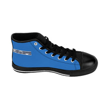 Load image into Gallery viewer, (ND) alt Logo -Women&#39;s High-top Sneakers (ND)Blue