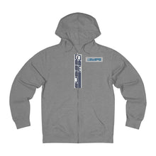 Load image into Gallery viewer, ND Vert. Logo Unisex French Terry Zip Hoodie
