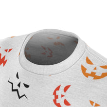 Load image into Gallery viewer, Spooky Pumpkin AOP Tee White
