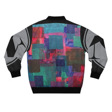 Load image into Gallery viewer, Men's AOP ND Plaid Bomber Jacket