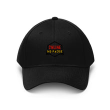 Load image into Gallery viewer, Online No Pause Unisex Twill Hat