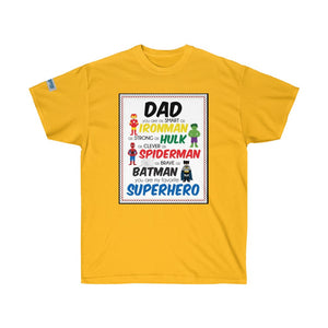 Fathers Day Super-Hero Ultra Cotton Tee