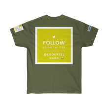 Load image into Gallery viewer, Unisex Ultra Cotton WOW Book/ Follow Back Tweet Tee