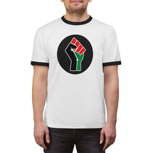 Load image into Gallery viewer, Human Rights Unisex Origins bk. Ringer Tee
