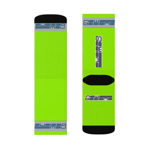Sublimation Socks by New Designs Neon Green