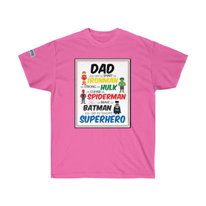 Fathers Day Super-Hero Ultra Cotton Tee
