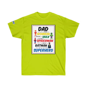 Fathers Day Super-Hero Ultra Cotton Tee
