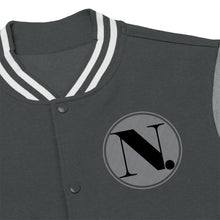 Load image into Gallery viewer, Men's Varsity Jacket (ND) Coin Print Logo