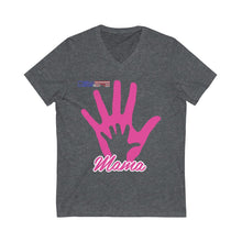 Load image into Gallery viewer, Mothers Hands Unisex Jersey Short Sleeve V-Neck Tee
