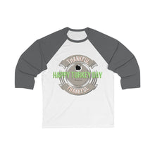 Load image into Gallery viewer, Unisex 3/4 Sleeve Holiday ThanksGiving Tee