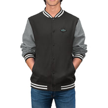 Load image into Gallery viewer, Men's Varsity Jacket (ND) College Print Logo
