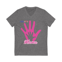 Load image into Gallery viewer, Mothers Hands Unisex Jersey Short Sleeve V-Neck Tee