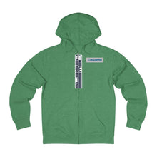 Load image into Gallery viewer, ND Vert. Logo Unisex French Terry Zip Hoodie