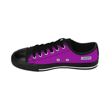 Load image into Gallery viewer, (ND) Plum.alt logo -Women&#39;s Canvas Sneakers