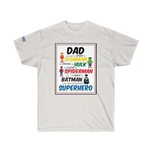 Fathers Day Super-Hero Ultra Cotton Tee