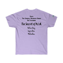 Load image into Gallery viewer, The Council Unisex Ultra College Print Tee