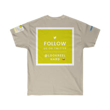 Load image into Gallery viewer, Unisex Ultra Cotton WOW Book/ Follow Back Tweet Tee