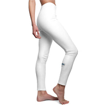 Load image into Gallery viewer, Women's Cut &amp; Sew Casual Leggings Silk White