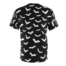 Load image into Gallery viewer, Bats AOP Tee Black/ White