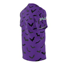 Load image into Gallery viewer, Bats AOP Tee Purple/Gold