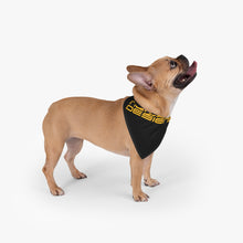 Load image into Gallery viewer, Pet Bandana Icon Logo Gold/Blk