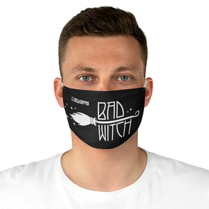 Bad Witch Face Mask blk