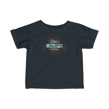 Load image into Gallery viewer, Infant Fine Jersey Tee College Print Logo