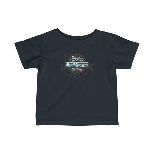 Infant Fine Jersey Tee College Print Logo