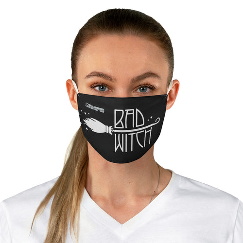 Bad Witch Face Mask blk