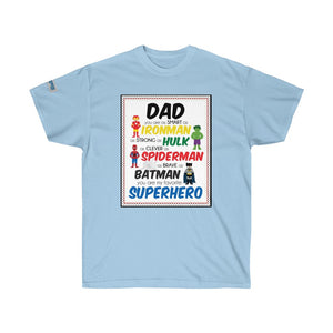 Fathers Day Super-Hero Ultra Cotton Tee