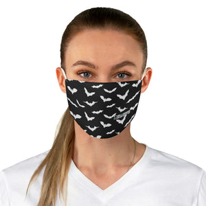 Bats Face Mask Black /White