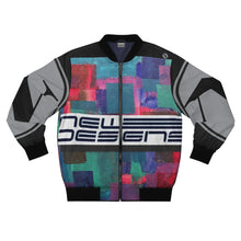Load image into Gallery viewer, Men's AOP ND Plaid Bomber Jacket